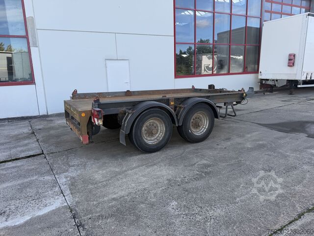 Tipper truck Möslein TMH 2  Tandem- Absetzmuldenanhänger