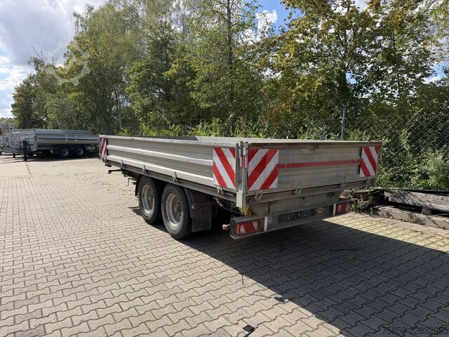 Tipper trailer  TK  Tandemkipper- Tieflader, Breitbereifung