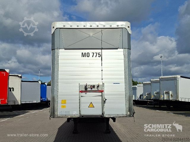 Auflieger mit Pritsche & Plane Schmitz Cargobull Curtainsider Mega Getränke