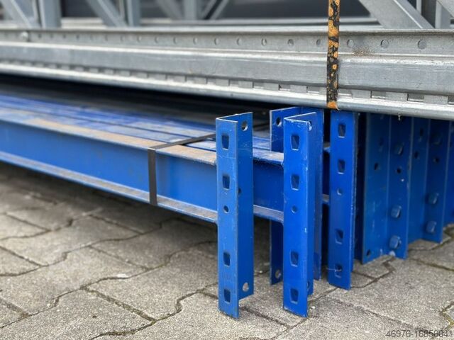 High-bay warehouse Pallet racking system Shelving SSI Schäfer PR600 / 9,72 lfm. / St.: 2.500 x 1.050 mm / Tr.: 1.800 mm