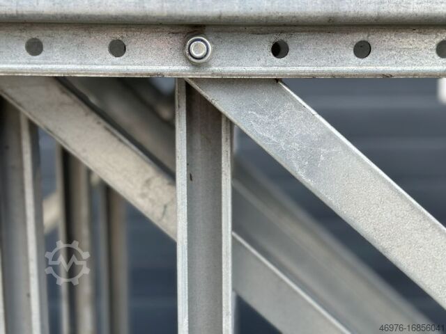 High-bay warehouse Pallet racking system Shelving SSI Schäfer PR600 / 9,72 lfm. / St.: 2.500 x 1.050 mm / Tr.: 1.800 mm