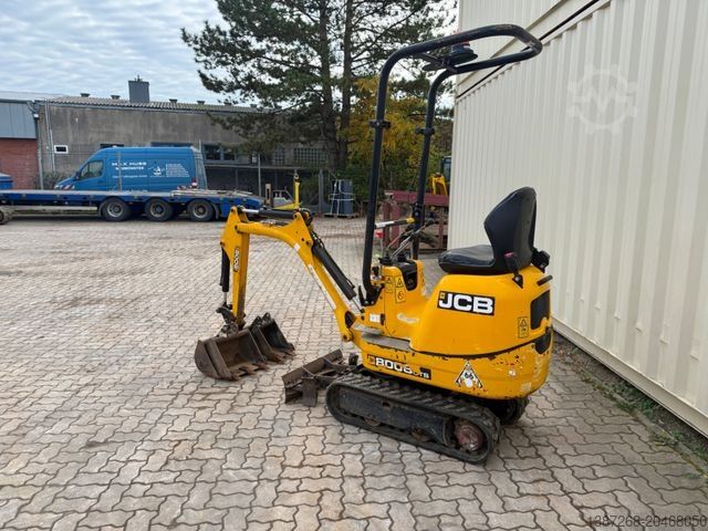 Minibagger JCB 8008 CTS, 2021 BJ, 985BH, 3 x Löffel