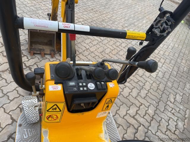 Minibagger JCB 8008 CTS, 2021 BJ, 985BH, 3 x Löffel