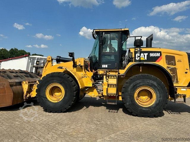 Radlader CATERPILLAR 966M, Hydr. S.W.S., Pfreundt, Ladeschaufel,Klima