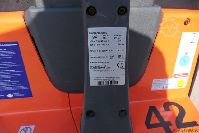 Niederhubwagen bt LWE 160