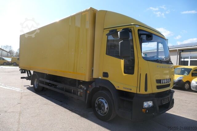 LKW mit Kofferaufbau iveco EuroCargo ML 120 E 28 AHK LBW