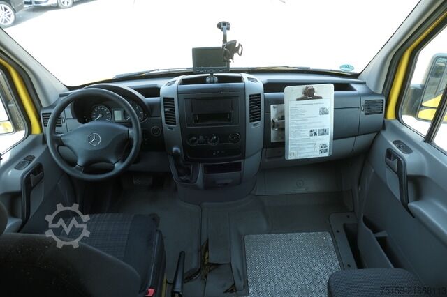 Box van mercedes-benz SPRINTER 310 CDI MAXI EURO-5 KOFFER REGALE KAMERA DURCHGANG