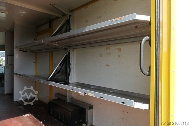 Box van mercedes-benz SPRINTER 310 CDI MAXI EURO-5 KOFFER REGALE KAMERA DURCHGANG