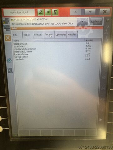 Industrial robot KUKA KR 210 R3300 ultra K