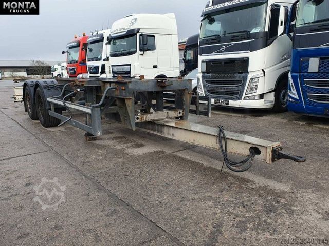 Anhänger-Wechselfahrgestell SCHMITZ CARGOBULL ZWF 18, Tandem / Zentralachs , verstellbar, TÜV