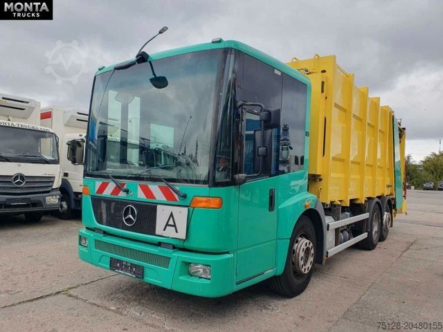 Müllwagen MERCEDES-BENZ Econic 2629, Zoller 23M, Lenk & Liftachse, TÜV