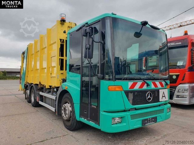 Müllwagen MERCEDES-BENZ Econic 2629, Zoller 23M, Lenk & Liftachse, TÜV