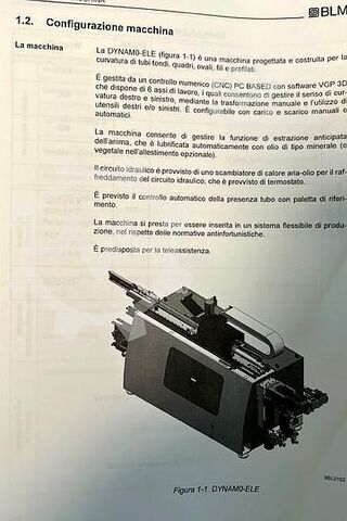 Rohrbiegemaschine BLM dynamo-ELE- MR200
