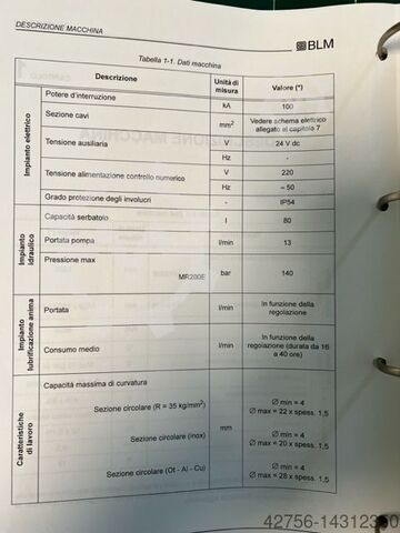 Rohrbiegemaschine BLM dynamo-ELE- MR200