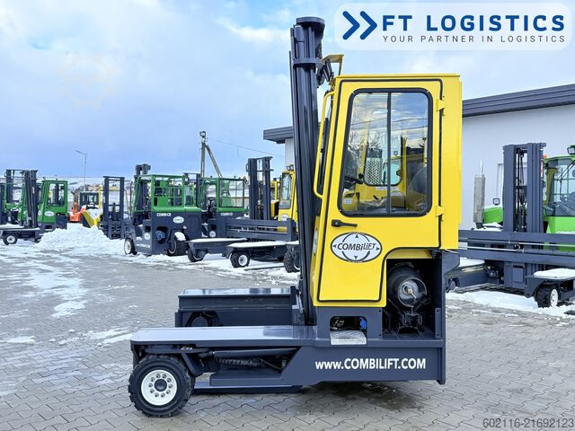 4-way forklift Combilift C4000 GAS DUPLEX 4600 FORK POSITIONER