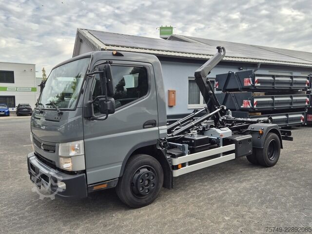 Roll-off tipper truck Fuso Canter FUSO 9C18 Duonic City Abrollkipper