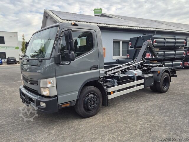 Roll-off tipper truck Fuso Canter FUSO 9C18 Duonic City Abrollkipper