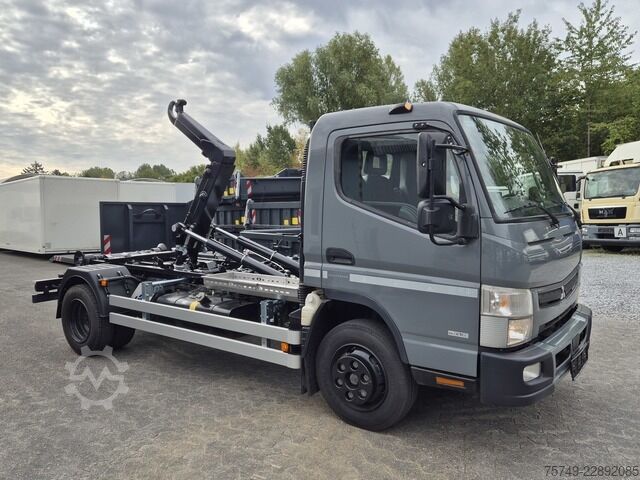 Roll-off tipper truck Fuso Canter FUSO 9C18 Duonic City Abrollkipper