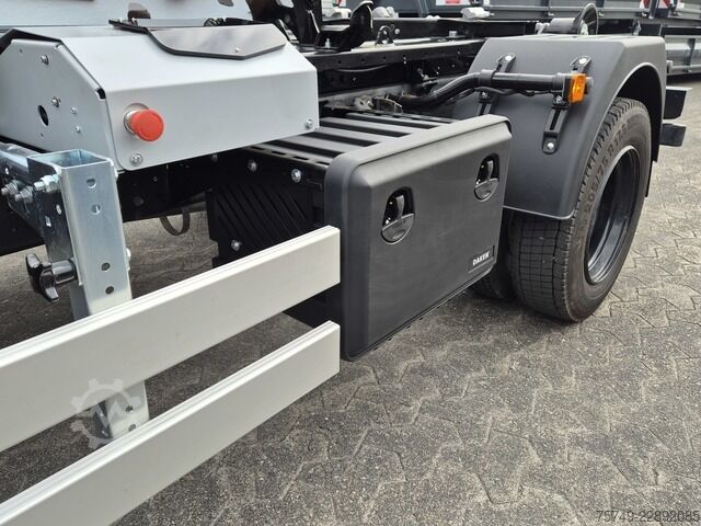 Roll-off tipper truck Fuso Canter FUSO 9C18 Duonic City Abrollkipper