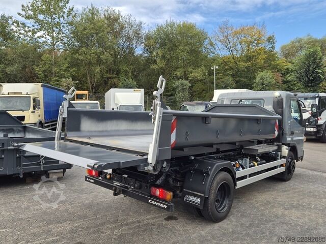 Roll-off tipper truck Fuso Canter FUSO 9C18 Duonic City Abrollkipper
