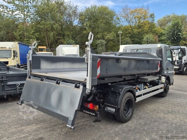 Roll-off tipper truck Fuso Canter FUSO 9C18 Duonic City Abrollkipper