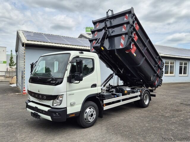 Roll-off tipper truck Fuso FUSO 9C18 City Abrollkipper GSR