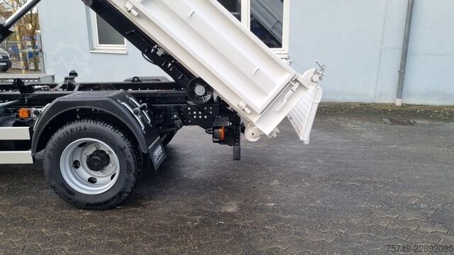 Roll-off tipper truck Fuso FUSO 9C18 City Abrollkipper GSR