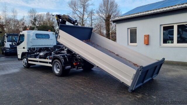 Roll-off tipper truck Fuso FUSO 9C18 City Abrollkipper GSR