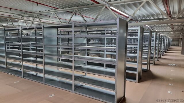 Modular shelf Meta - HxBxT: 2.000 x 1.300 x 600 mm - 7 Ebenen - ab 64€ pro Grundfeld