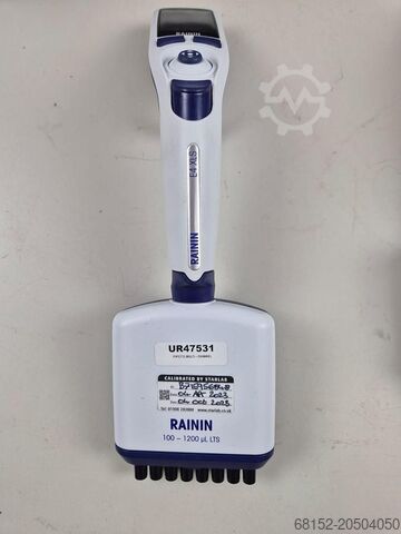 Rainin LTS E4XLS, 5-50µL Multichannel Pipette 8 Rainin LTS E4XLS, 5-50µL