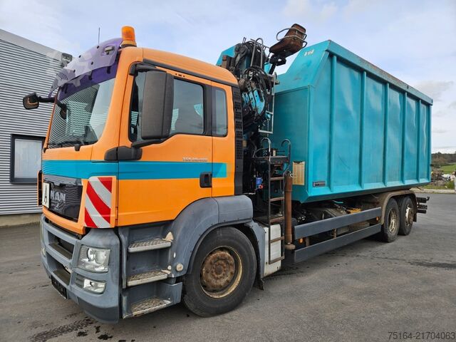 Tipper truck MAN TGS 26.400 6x2 BL Nachlauflenkachse