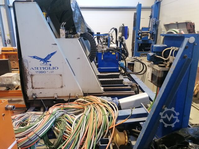 Band saw and carriage Artiglio NIBBIO 1000 & ST/I 130