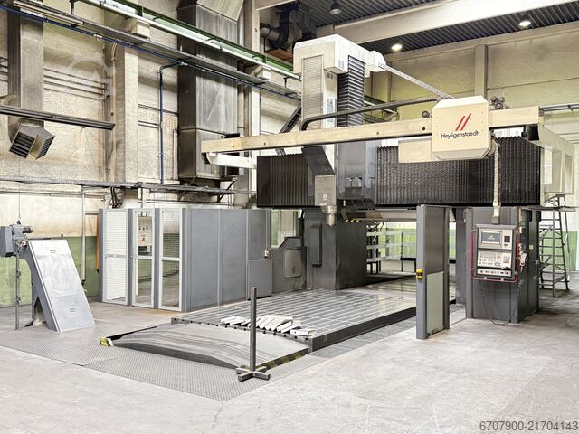 Planer-type milling machine - double column HEYLIGENSTAEDT Heynumill 3200-P CNC
