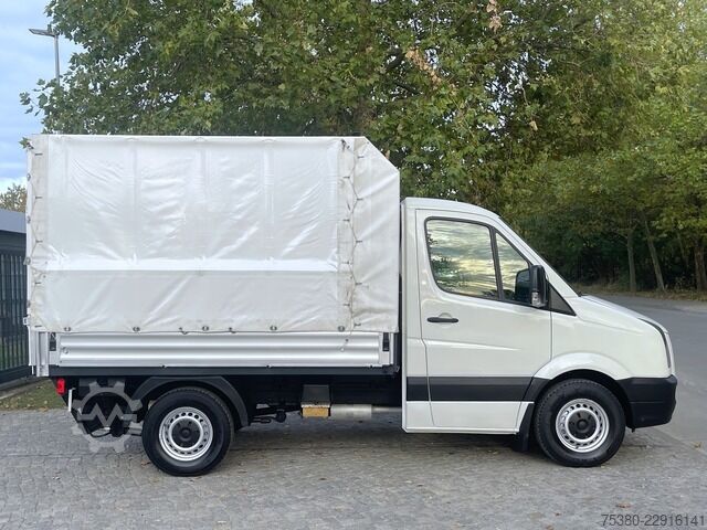 Curtain sider van VW Crafter Koffer 2.5TDI Pritsche Plane *Klima*LBW*