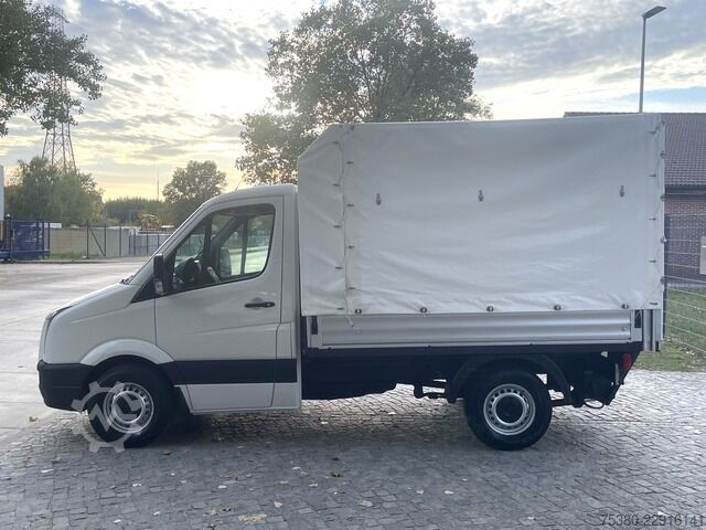 Curtain sider van VW Crafter Koffer 2.5TDI Pritsche Plane *Klima*LBW*
