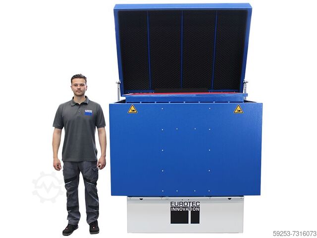 Trough vibrator mass finishing machine Eurotec Innovation TV73 Trogvibrator