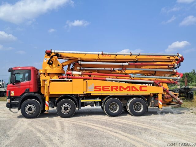 Concrete pump SCANIA P 114 380