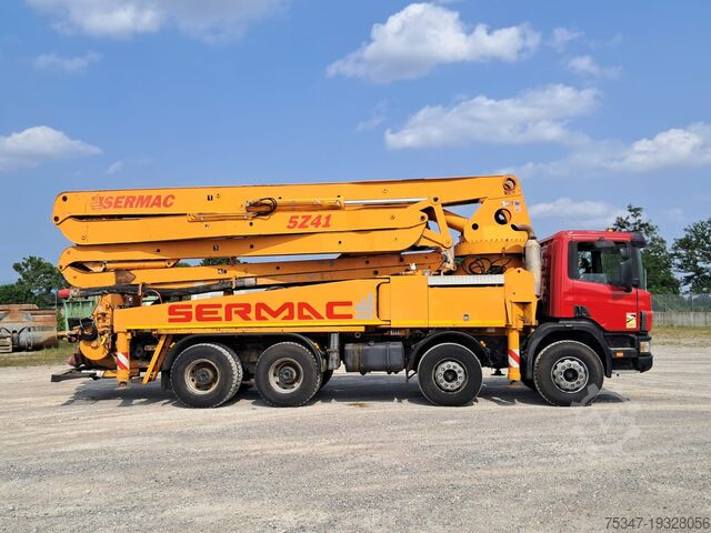 Concrete pump SCANIA P 114 380