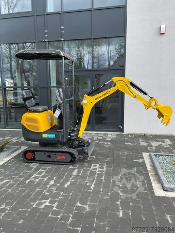 Minibagger `Gunter Grossmann Japan 1000 3 cilinder Kubota
