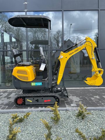 Minibagger `Gunter Grossmann Japan 1000 3 cilinder Kubota