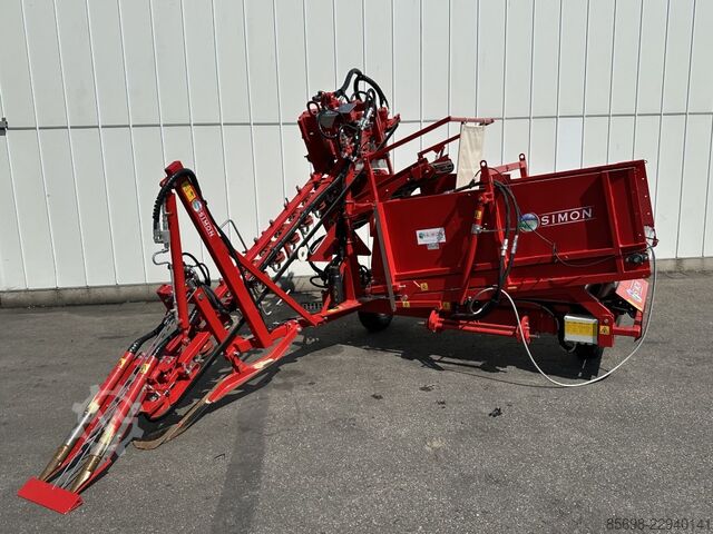 Simon S3B carrot harvester tractor-mounted, single-row with hopper SIMON S3B