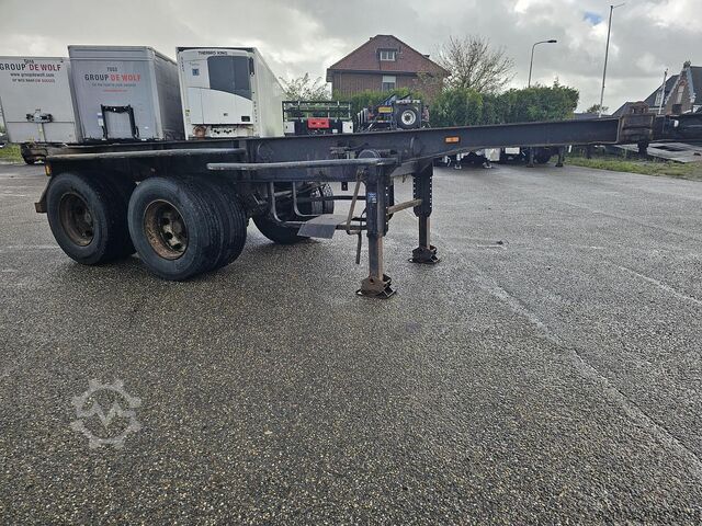 Container transport PACTON 2126 C 2 STEEL SUSPENSION DOUBLE TIRES DRUM BR...