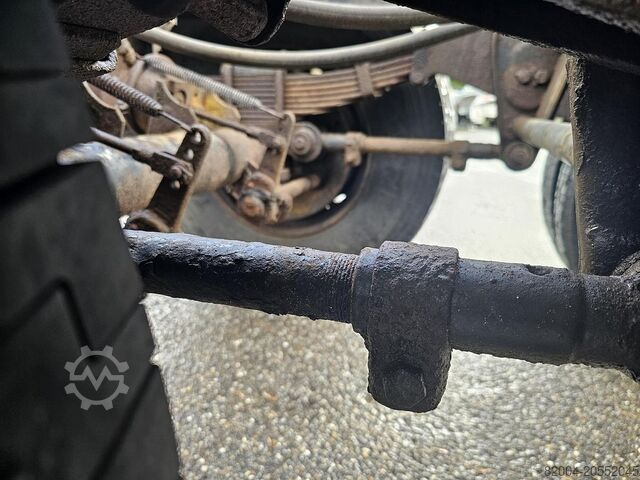 Container transport PACTON 2126 C 2 STEEL SUSPENSION DOUBLE TIRES DRUM BR...