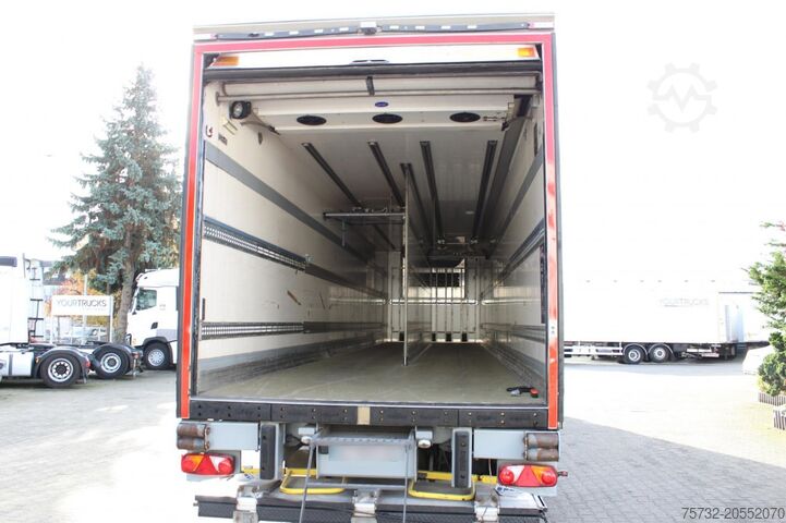 Reefer semitrailer Chereau CV 1950Mt. City Bi-Multi-Temp LBW Lenkachse TOP