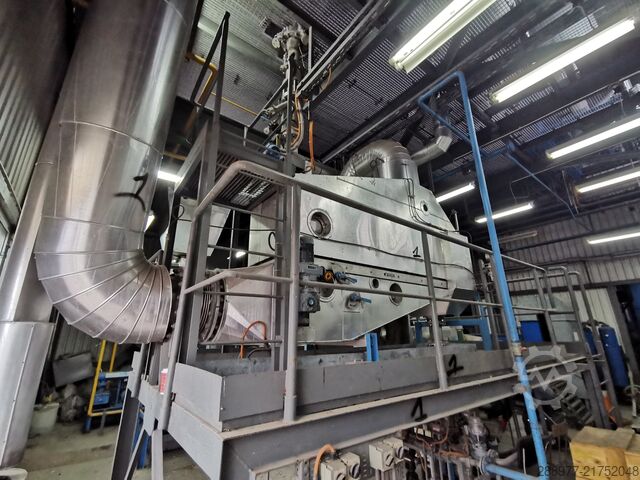 Bühler fluidized bed dryer Bühler OTWG 280/90