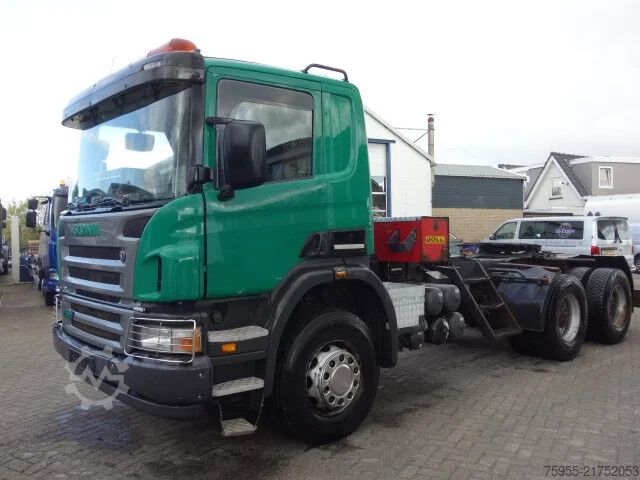 Heavy load Scania P420 6x4 steelsprings