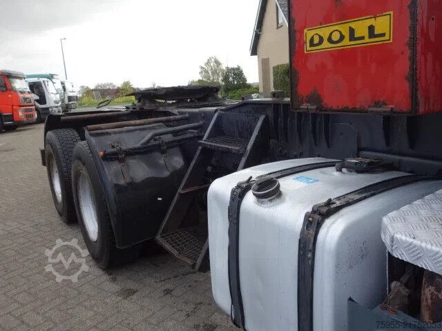 Heavy load Scania P420 6x4 steelsprings