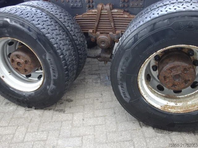 Heavy load Scania P420 6x4 steelsprings