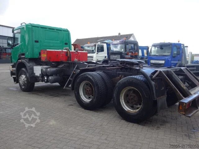 Heavy load Scania P420 6x4 steelsprings