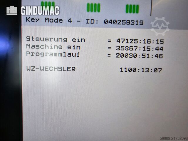 DECKEL MAHO DMF 260/11 DECKEL MAHO DMF 260/11